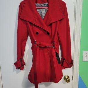 Calvin Klein red Coat